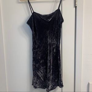 Reformation Velvet Mini Dress
